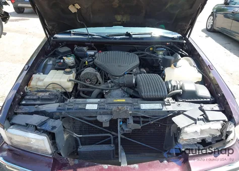 1996 Cadillac Fleetwood Brougham из США, поврежденный, VIN 1G6DW52P5TR701174